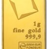 Goldbarren - 1 g .9999 VALCAMBI - Image 2