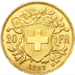 Gold-Vreneli 20 sFR