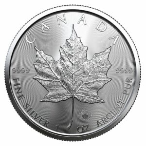 Silbermünze Maple Leaf 2024 - Kanada 1 oz