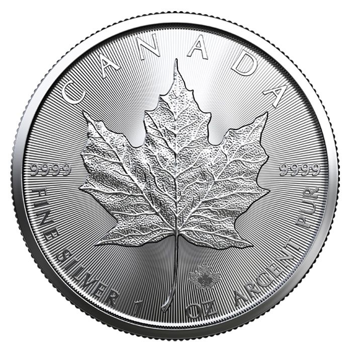 Silbermünze Maple Leaf 2024 - Kanada 1 oz