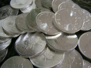 Silber Münzen